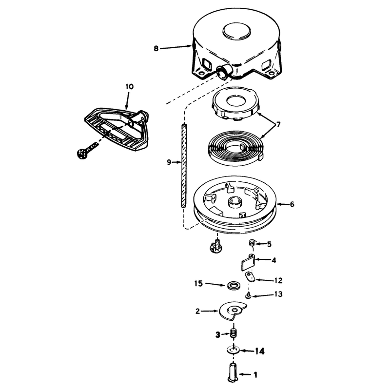 Rewind Starter N0. 590604