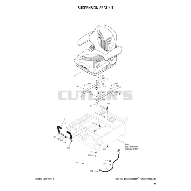 Suspension Seat Kit