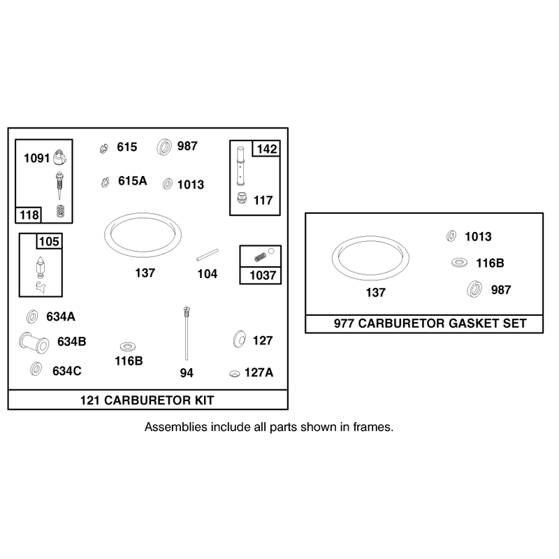 Engine Briggs and Stratton Model 303776-1188-A1