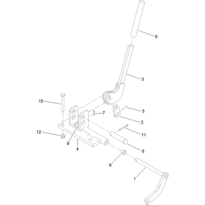 Lift Handle Assembly No 137-0591