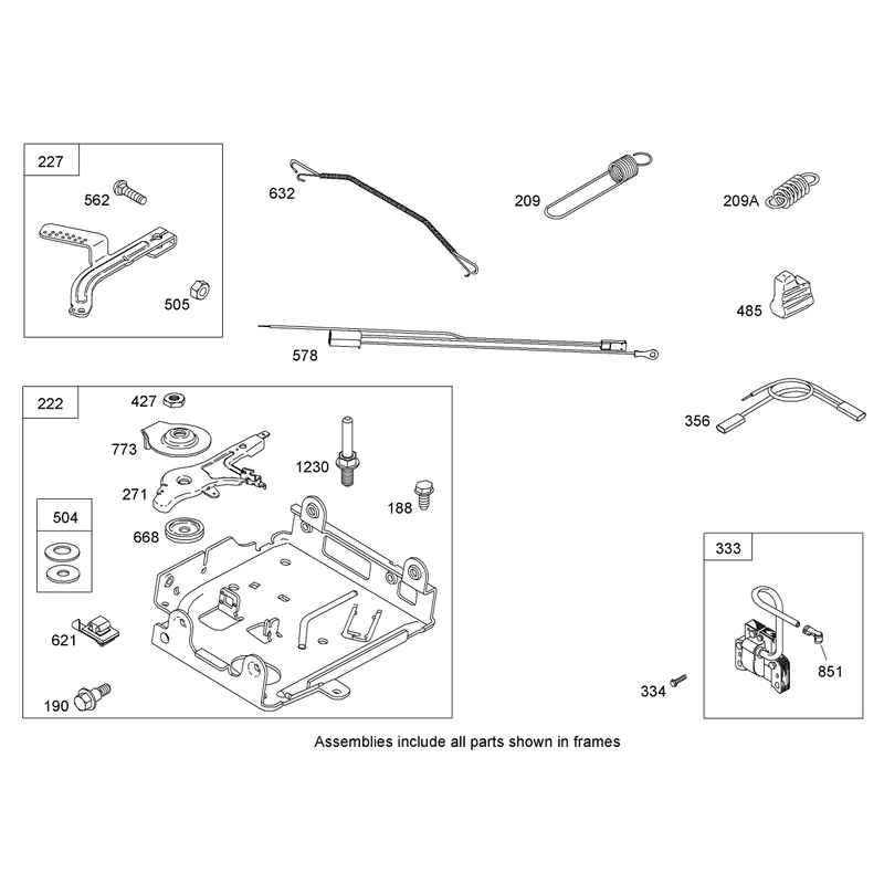 Governor Assembly  Briggs and Stratton 15D104-0112-E1