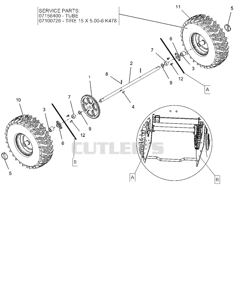 Wheels And Axle