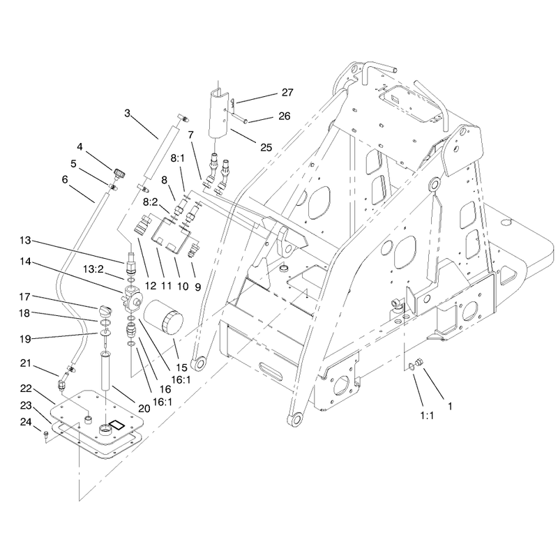 Hydraulic Tank Assembly