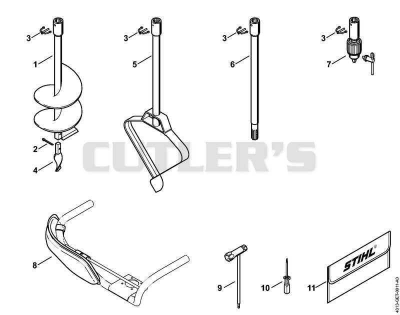 Augers, Tools, Extras