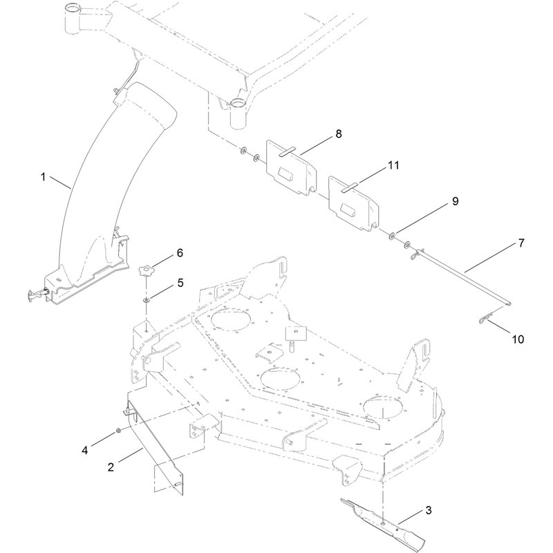 48 Inch Bagger Finishing Kit Assembly 121-5662