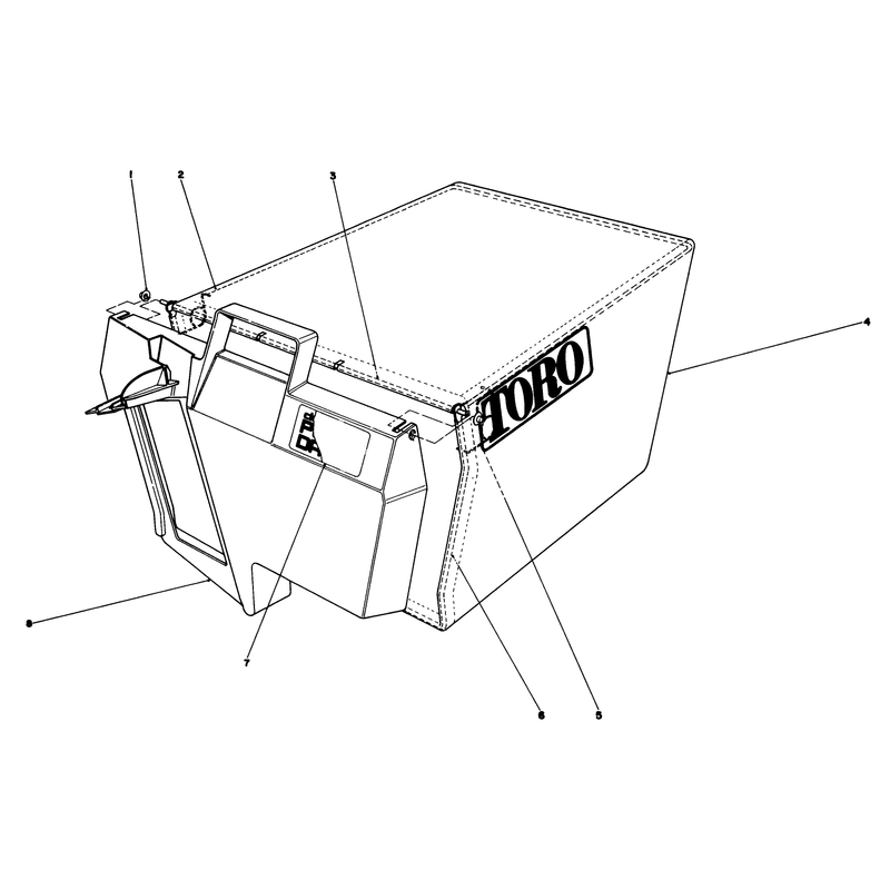 Grass Bag Assembly No 11-0189