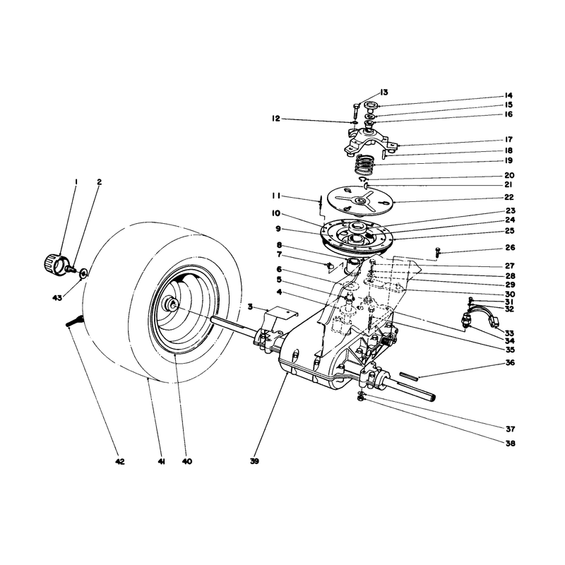 Transaxle & Clutch Assembly