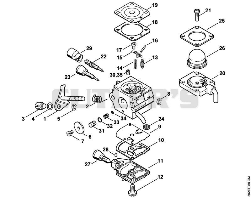 Carburetor C1Q-S80 BR (41.2017)