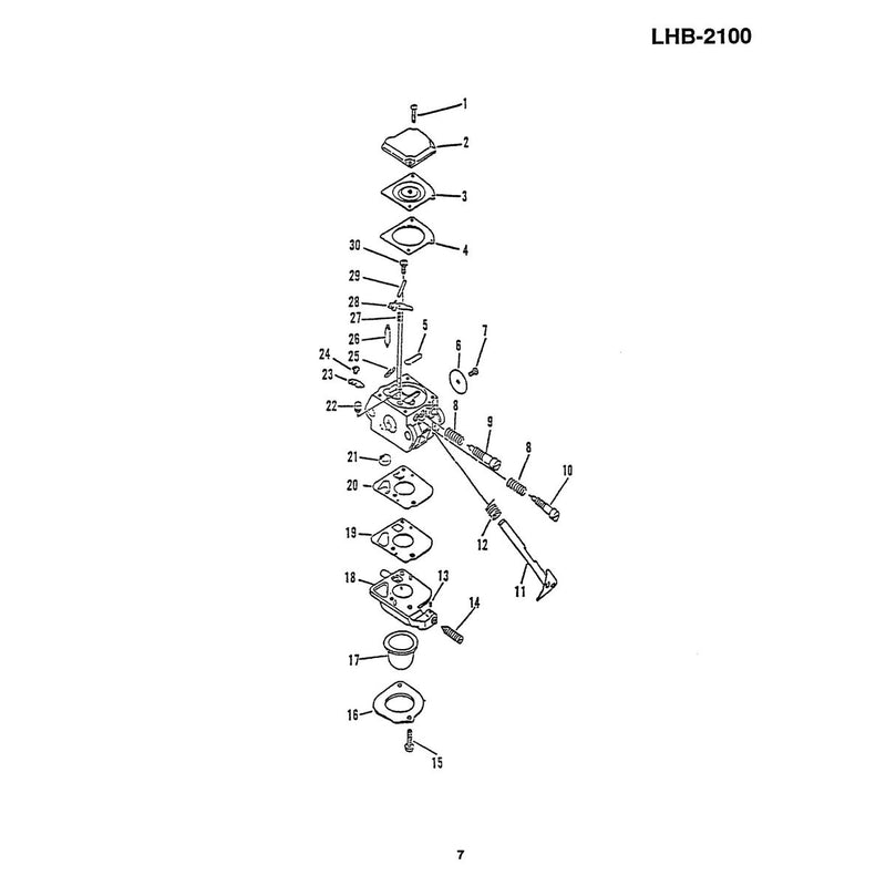 Carburetor C1U-K26A Includes The Following