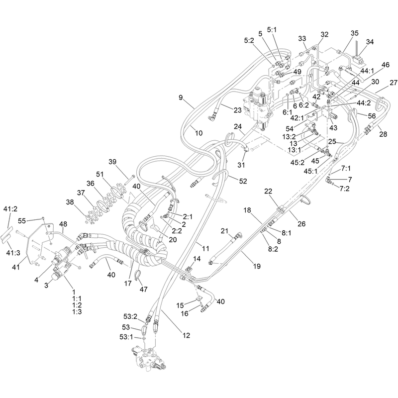 Manifold Hydraulic Assembly