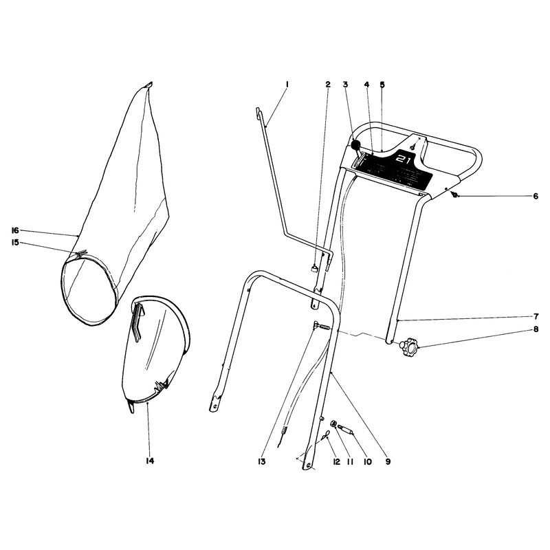Handle Assembly Model No 19271