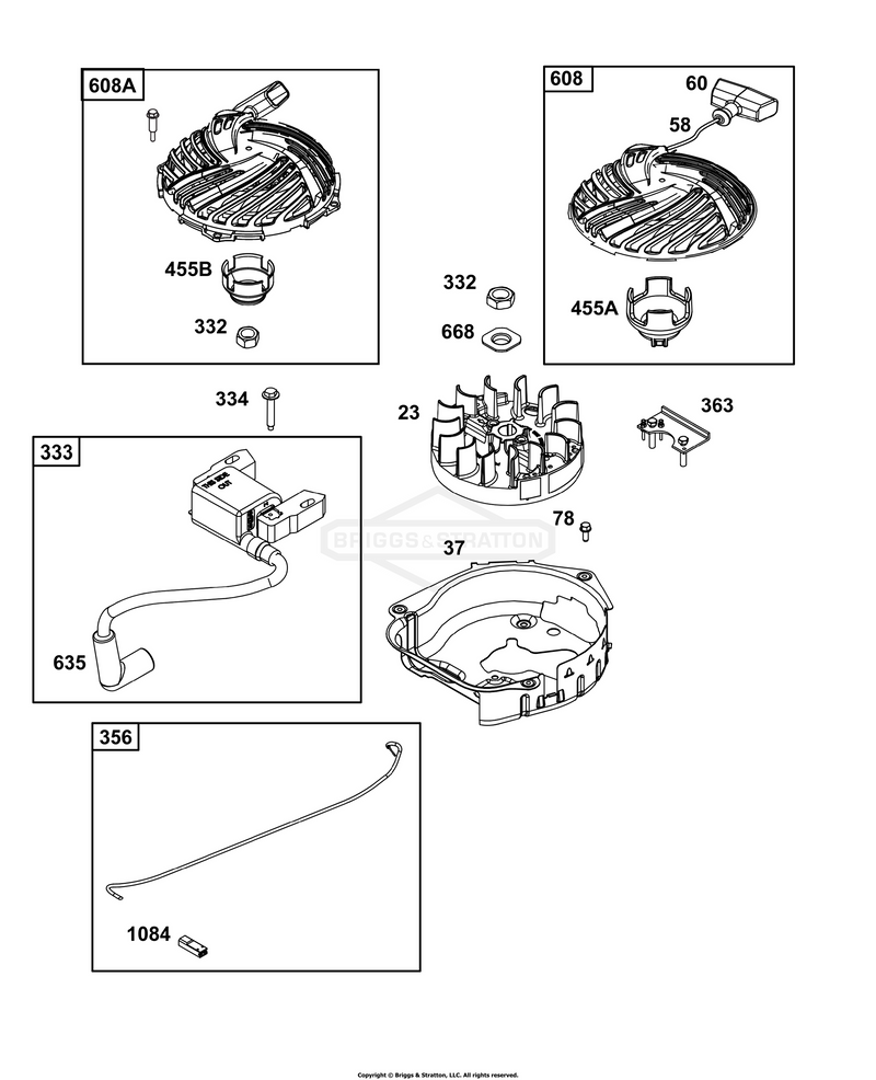 Flywheel, Ignition, and Starter Group