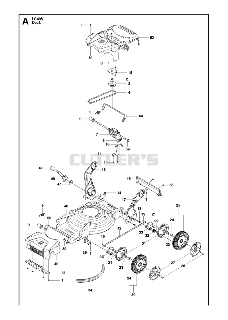 MOWER DECK / CUTTING DECK