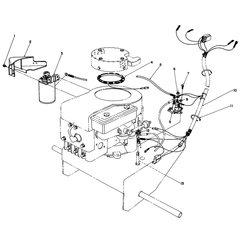Electric Start Kit Part No 66-6130 Optional