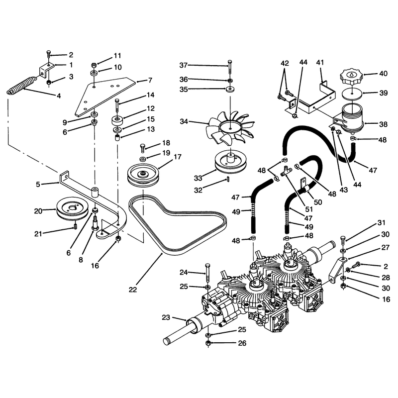 Transmission and Drive System Assembly