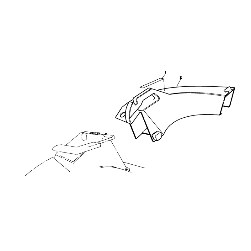 Side Discharge Chute Model No 59110 Optional