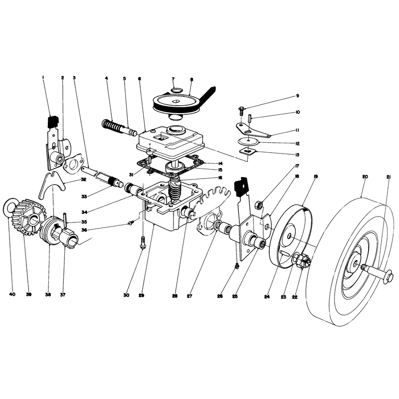 Gear Case Assembly Model 16870