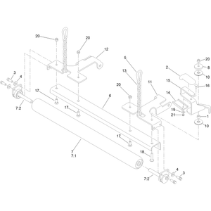 Roller Assembly No 119-0366