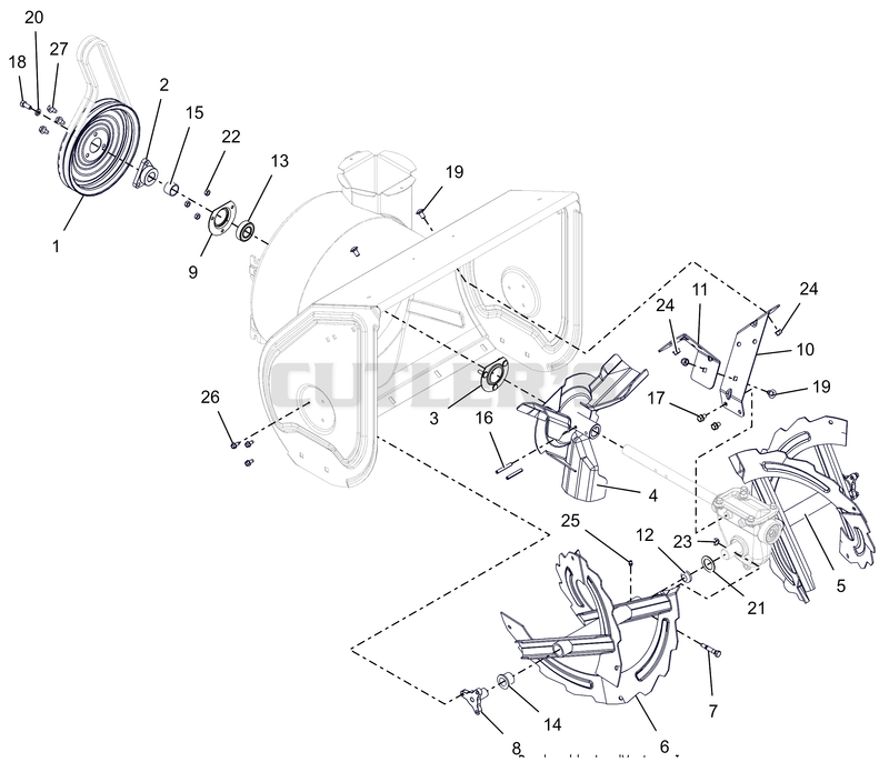 Auger and Impeller - 24"