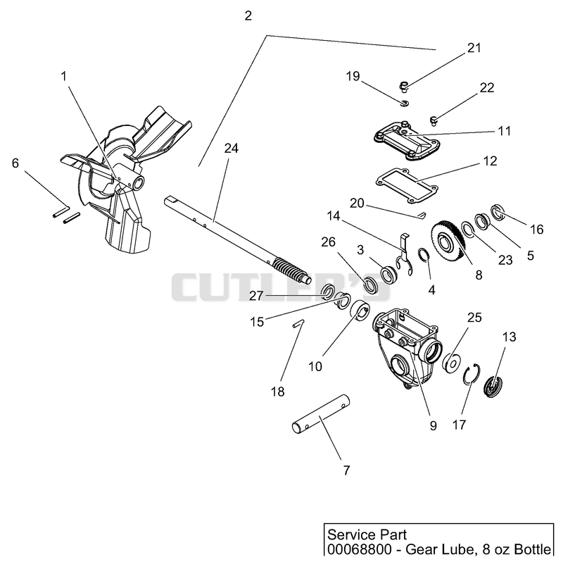 Gear Case And Impeller