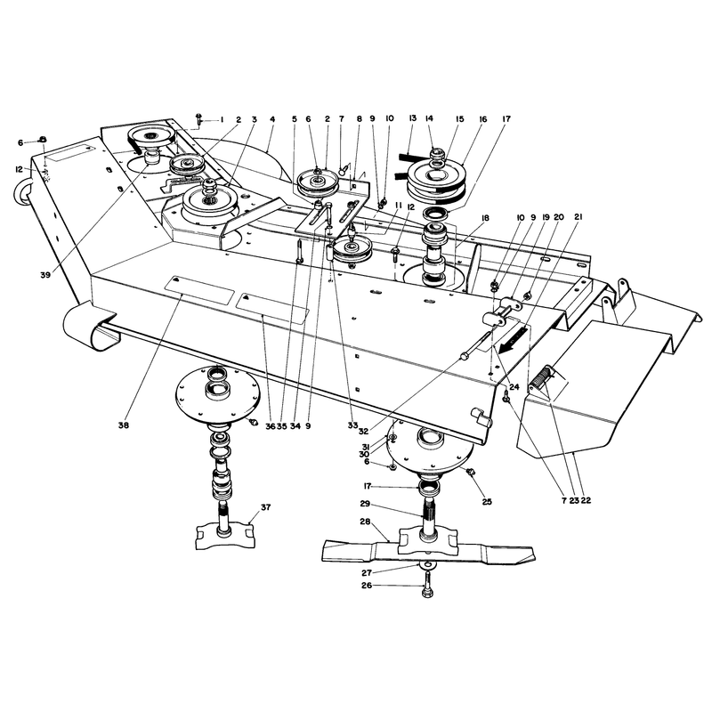 Cutting Unit Model No 30721