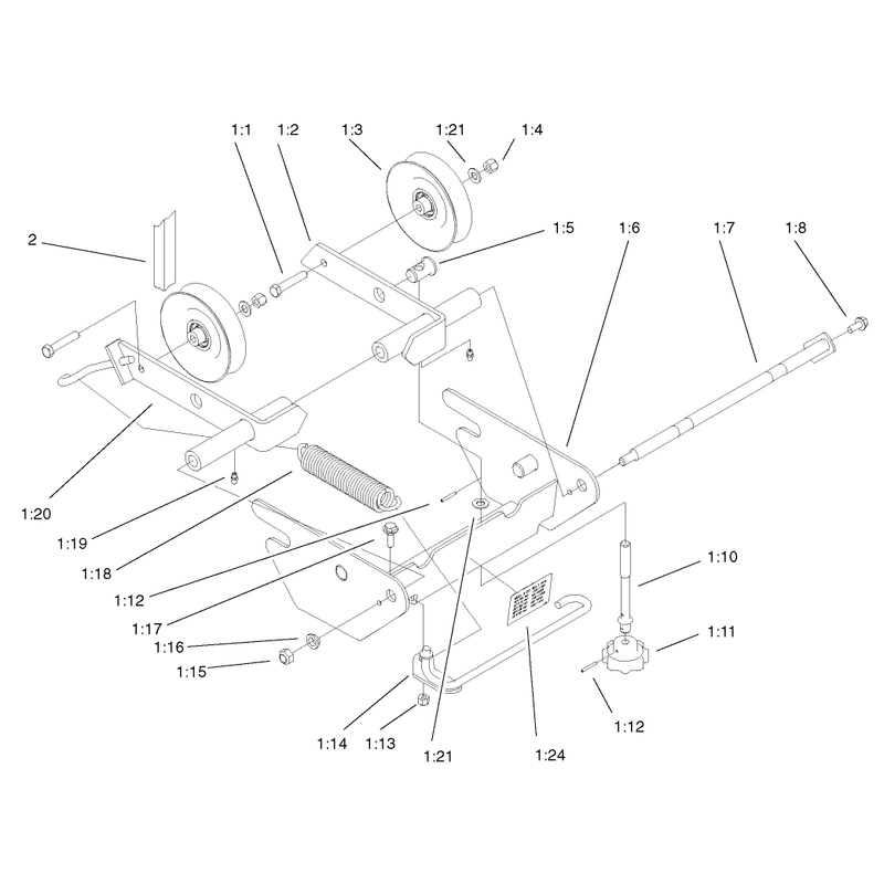 Pulley Box Assembly No. 104-4699