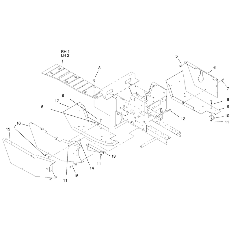 Footrest and Hoodstand Side Covers