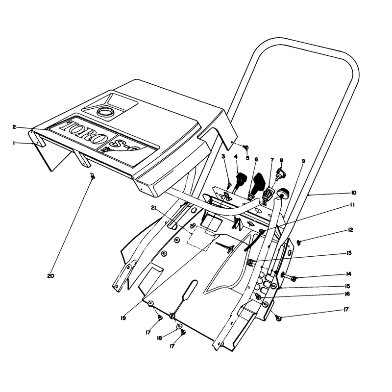 Shroud & Handle Assembly
