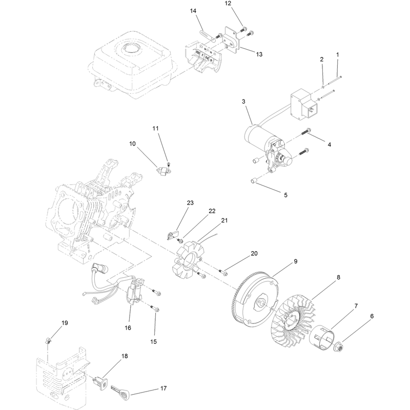 Ignition and Electrical Assembly