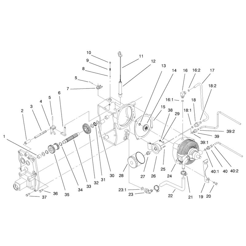 Hydro Transaxle Assembly