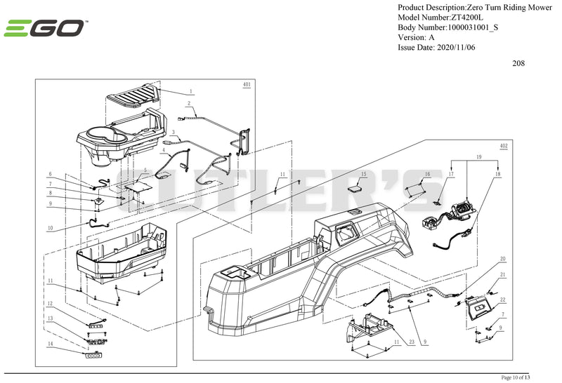 Left Cover Assembly