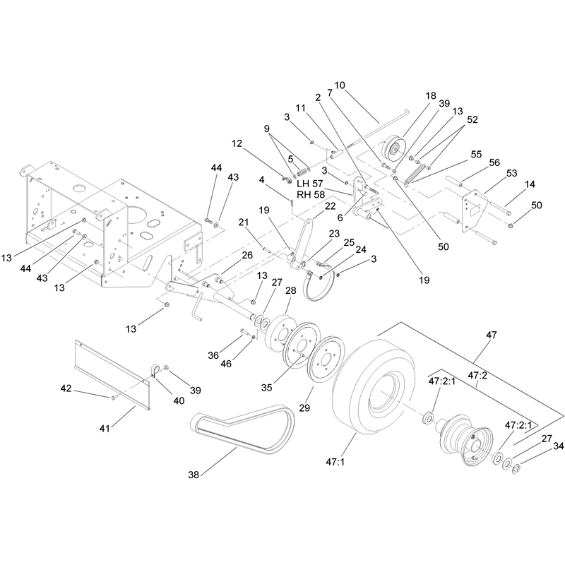 Wheel Drive and Brake Assembly