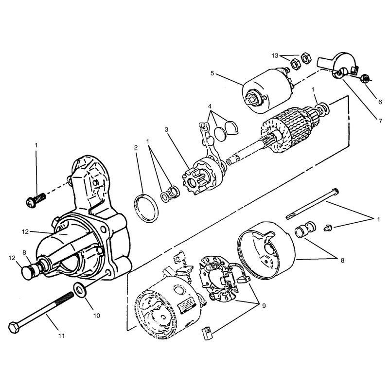 Starter Onan P220g Type I10808h