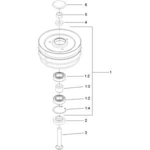 Rear Pulley Service Kit No 114-0207