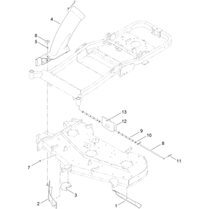 60 Inch Bagger Finishing Kit Assembly No 121-5664