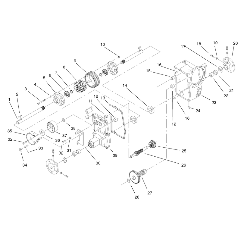 Hydro Transaxle Assembly
