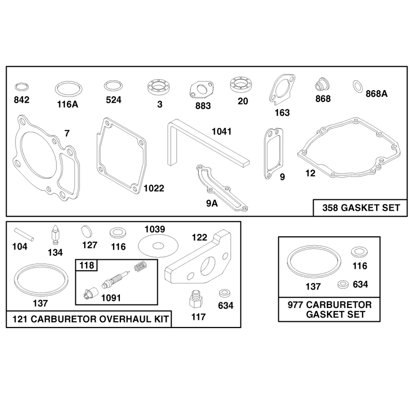 Engine GTS 150 Model No 20466 Only