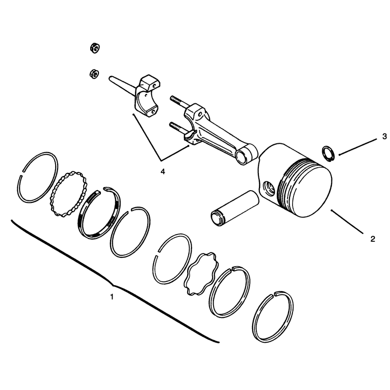 Piston and Rings