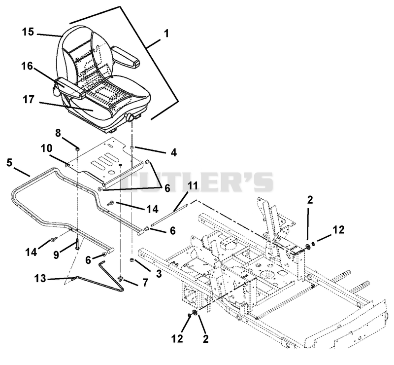 SeatAnd Hood Frame