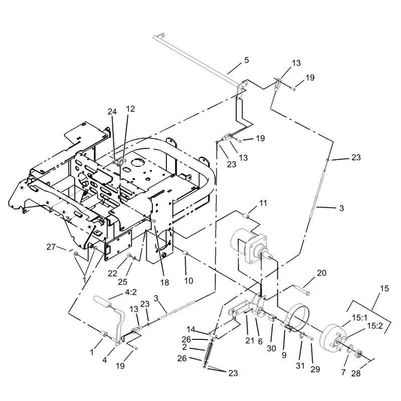 Brake and Wheel Hub Assembly