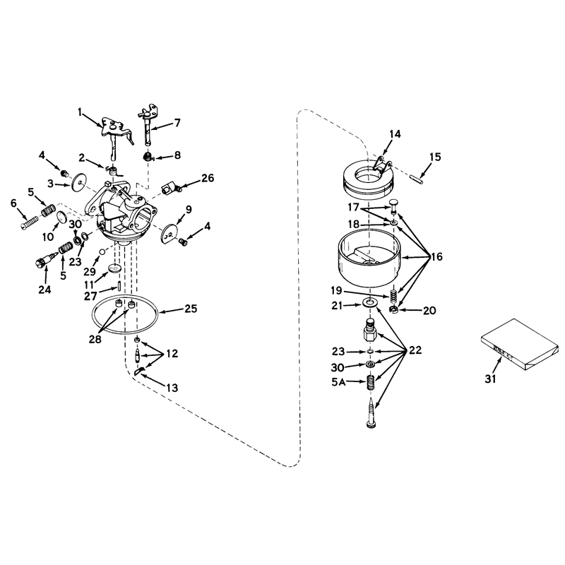 Carburetor Model No 631115