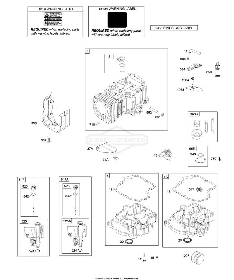 Cylinder, Engine Sump, Lubrication, Oil Fill