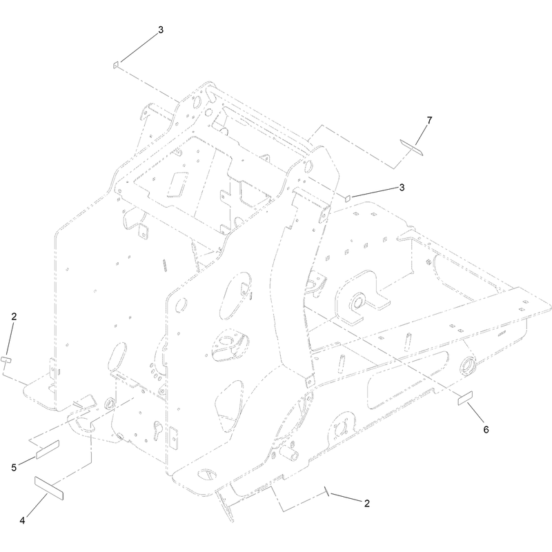 Main Frame Assembly No 145-4421