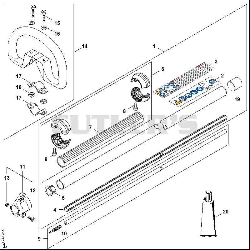 Drive tube assembly