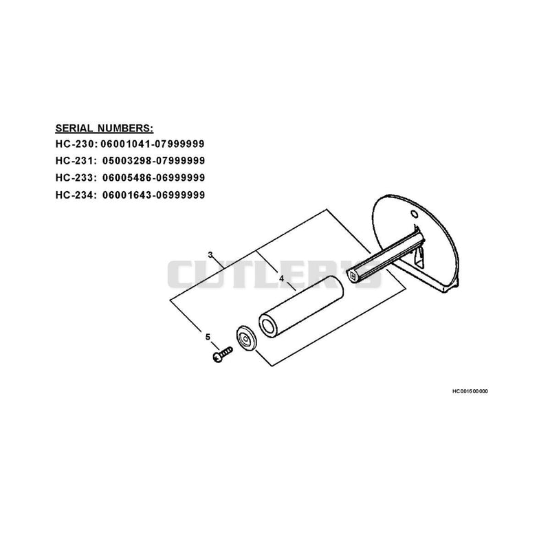 Side Handle S/N 05003298 - 05999999
