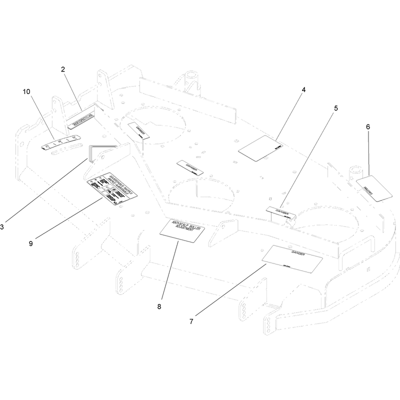 Deck Assembly No. 112-7081