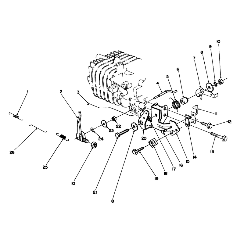 Engine Assembly Model No 47pj8