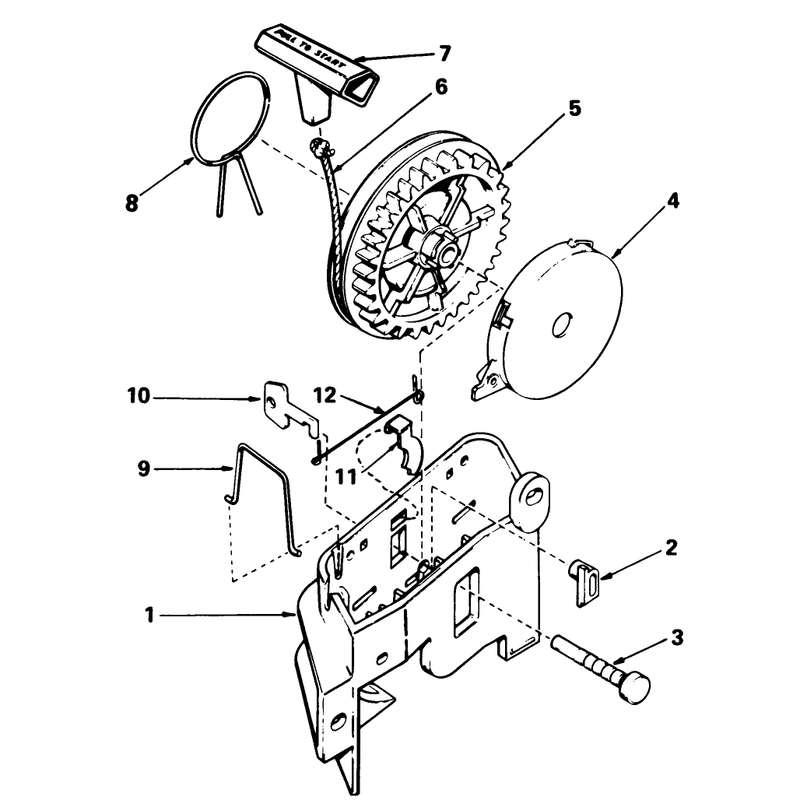 Starter Assembly No 590532