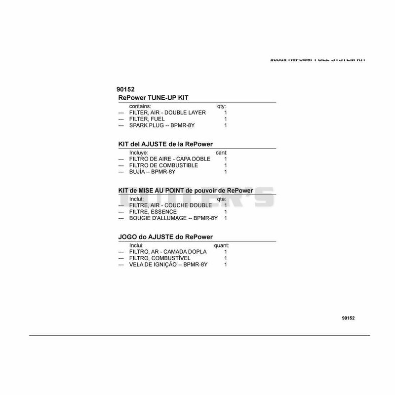 90069 RePower FUEL SYSTEM KIT