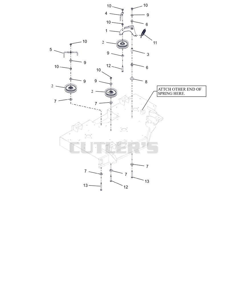Idlers and Sheaves - 42" and 48"